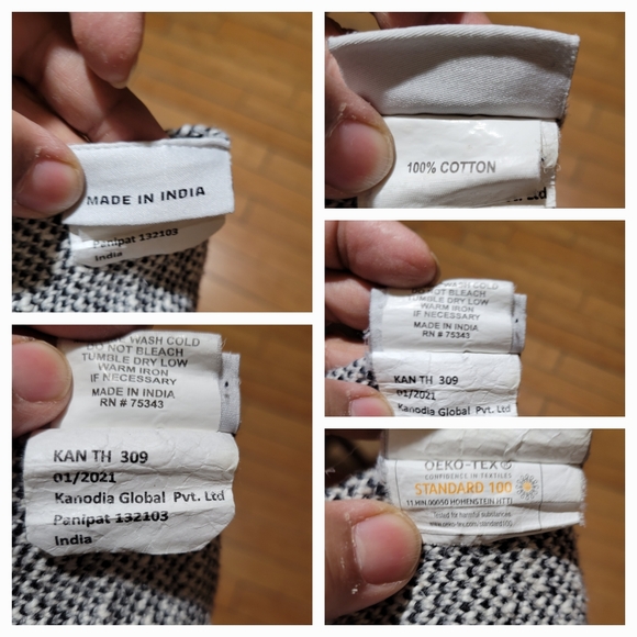 Zebra Print Transitional Gray Knitted 33" X 40" Baby Blanket - Picture 4 of 4